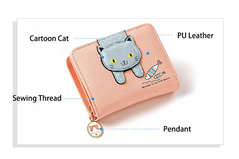Cute Cat Wallet
