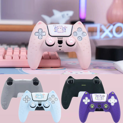 Cat paw Silicone Cover For PlayStation 5 Controller